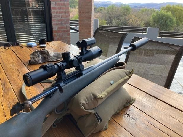 3006 Springfield with night vision scope mounted