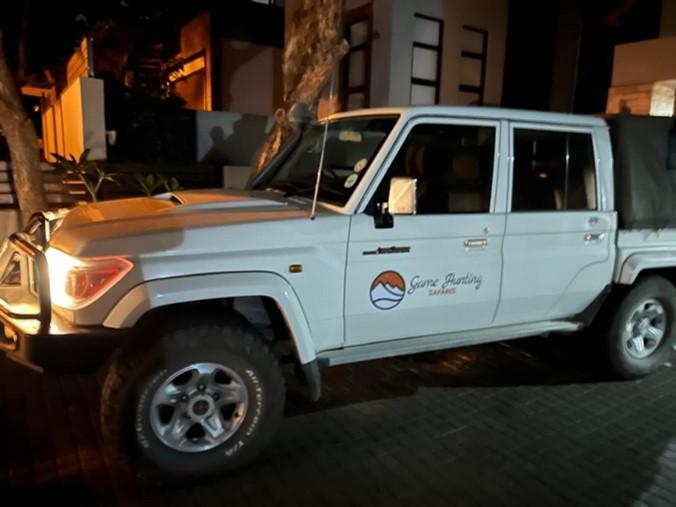 Land Cruiser Vehicle used on hunting trips