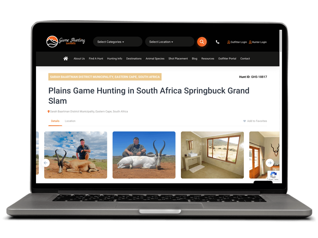 How to book a hunt 6