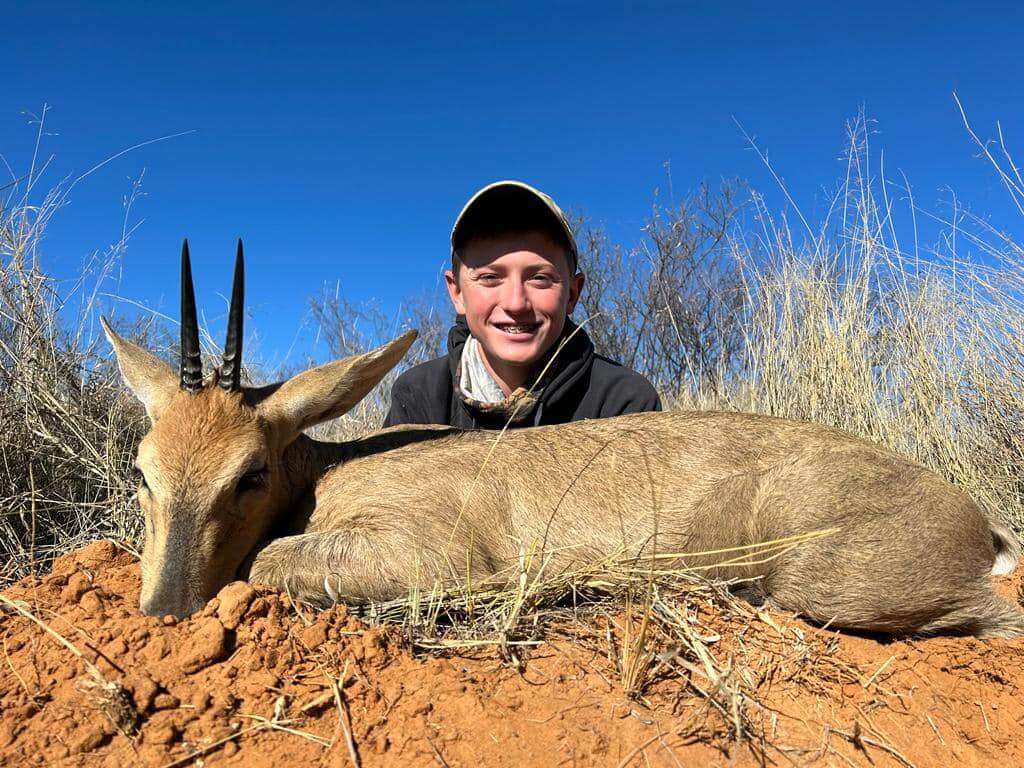Slade posting with another of his game hunting successes.