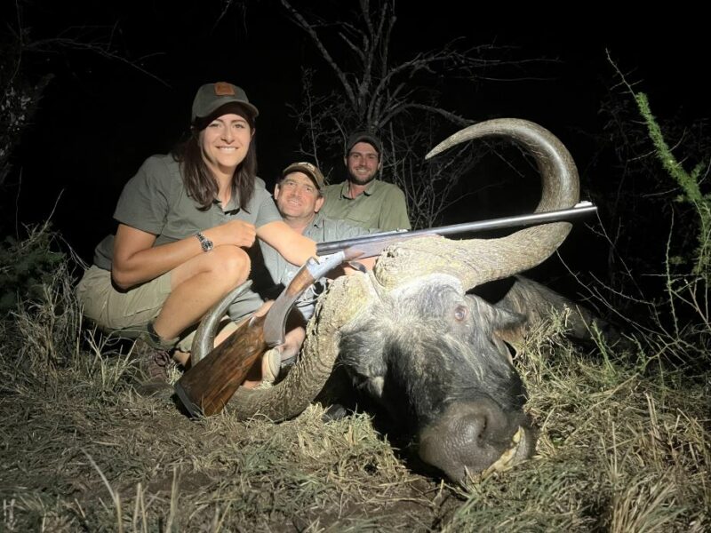 Cape Buffalo trophy hunt