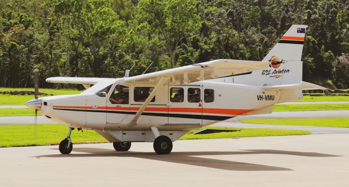 A typical charter plane that you may use when travelling to your Cape Buffalo Hunt.