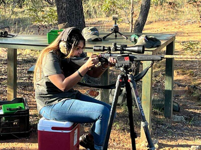 Setting in the rifle